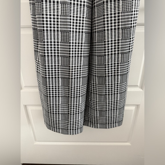 ELOQUII Womens Jumpsuit Tweed Black White 18 - Picture 5 of 15